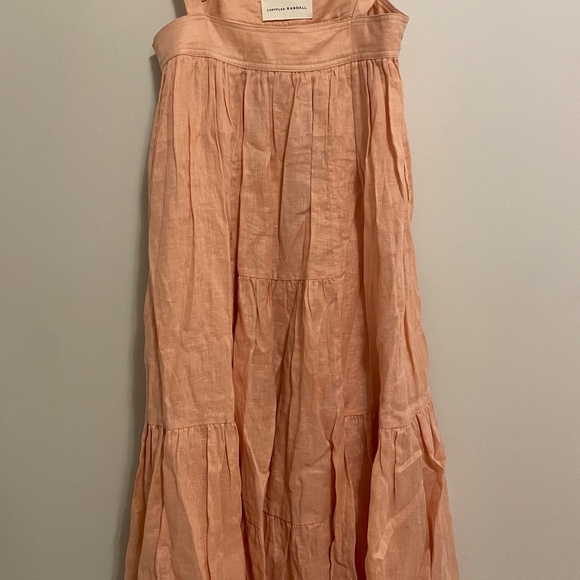 Loeffler Randall Marianna Blush Tiered Dress - Picture 6 of 9